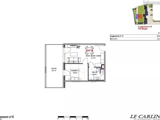 Appartement vente à La Tour-du-Pin, Morestel