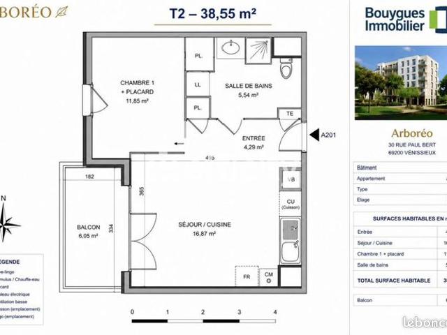 Appartement vente à Lyon, Métropole de Lyon