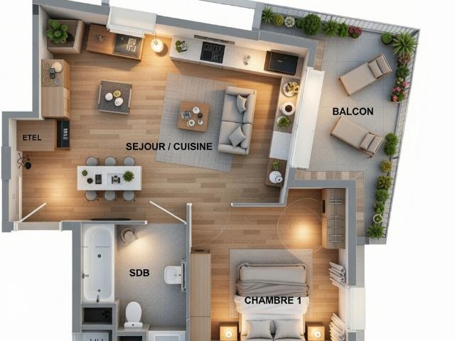 Appartement vente à Grenoble