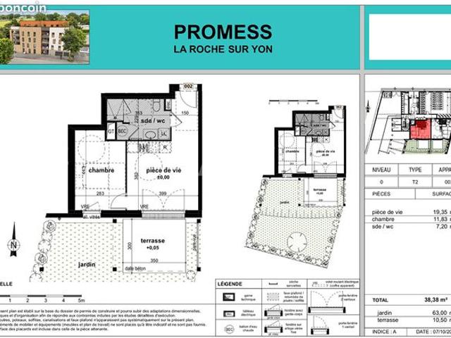 Appartement vente à La Roche-sur-Yon, La Roche-sur-yon