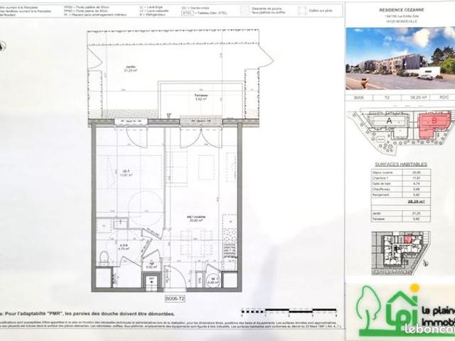 Appartement vente à Étampes, Mondeville