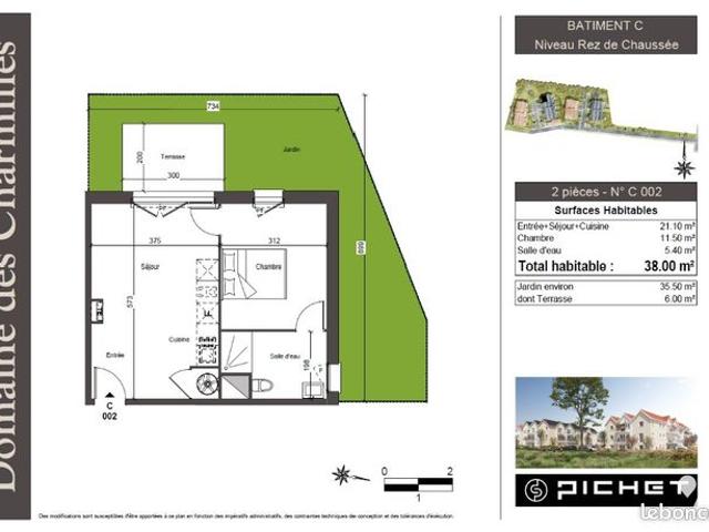 Appartement vente à Tours, Monts