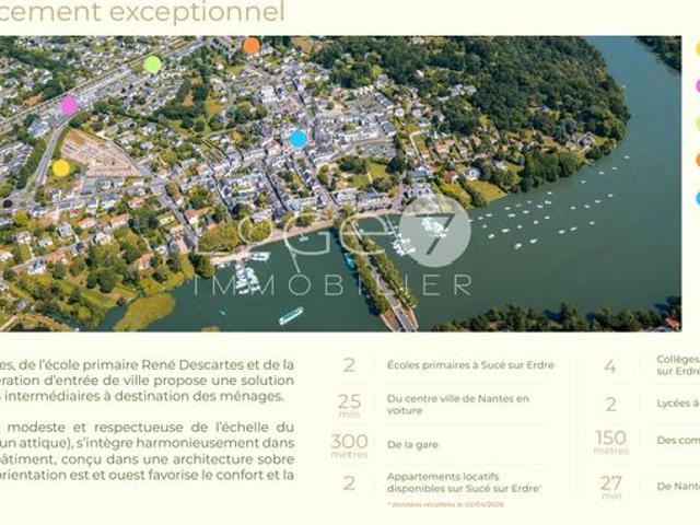 Appartement vente à Châteaubriant-Ancenis, Sucé-sur-erdre
