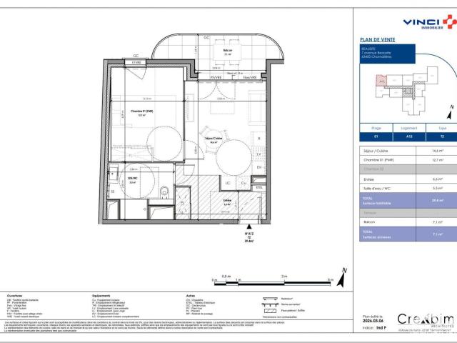 Appartement vente à Clermont-Ferrand, Chamalières