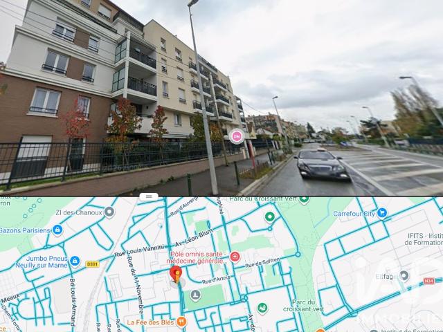 Appartement vente à 24 Arpents - 11 Novembre, Neuilly-sur-Marne