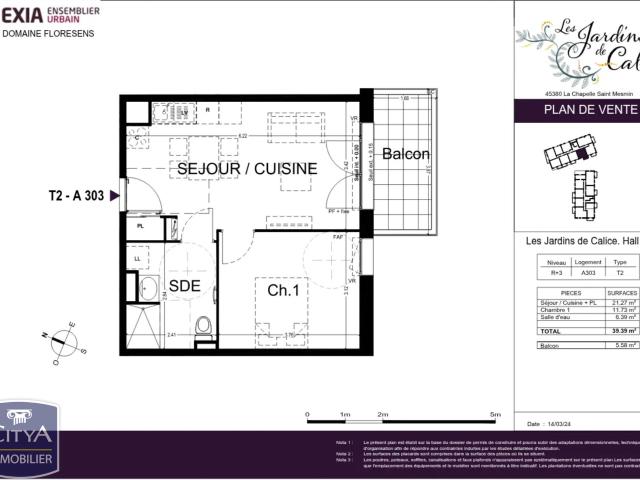 Appartement vente à Orléans, La Chapelle-saint-mesmin