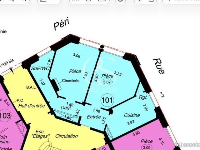 Appartement vente à Nanterre, Colombes