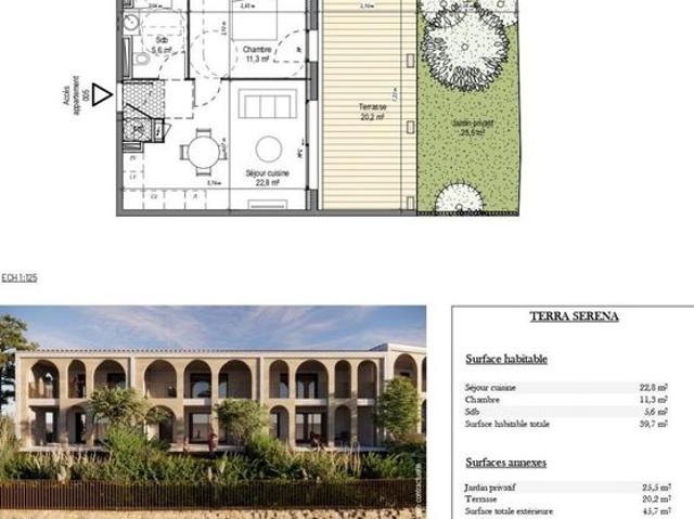 Appartement vente à Nîmes, Nages-et-solorgues