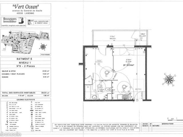 Appartement vente à Dax, Labenne