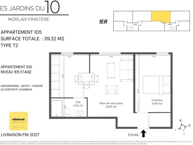Appartement vente à Morlaix, Bretagne