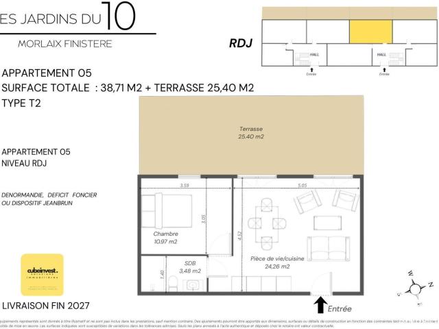 Appartement vente à Morlaix, Bretagne