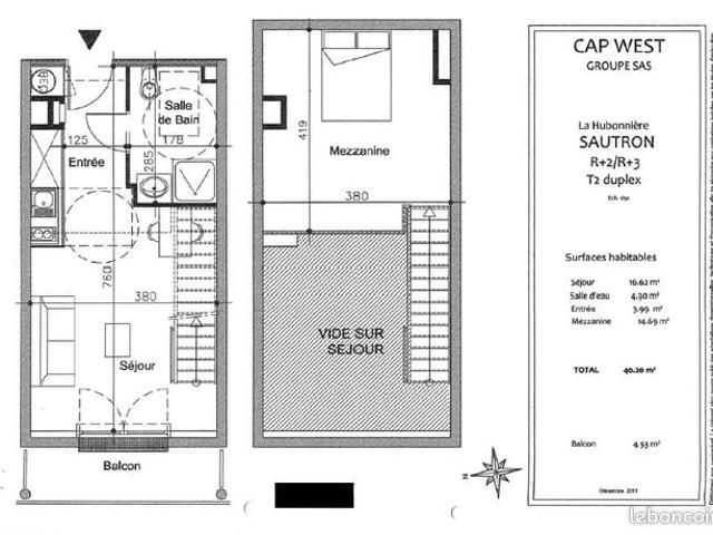 Appartement vente à Nantes, Sautron