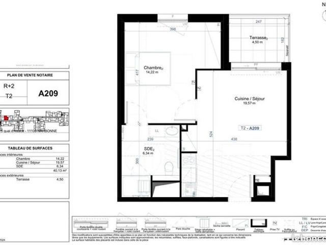 Appartement vente à Narbonne