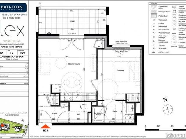 Appartement vente à Châlons-en-Champagne, Francheville