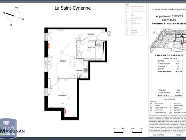 Appartement location à Tours, Saint-cyr-sur-loire