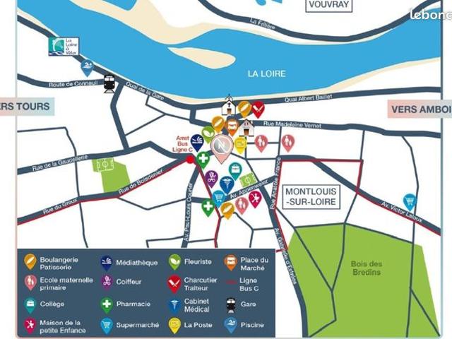 Appartement vente à Montlouis-sur-Loire, Indre-et-Loire