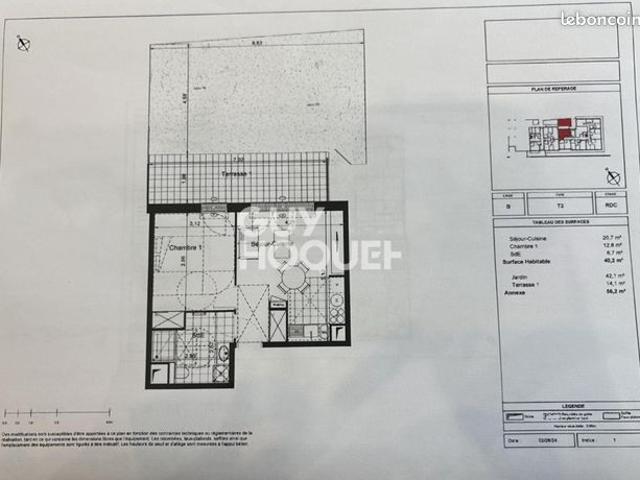Appartement vente à Melun, Guignes