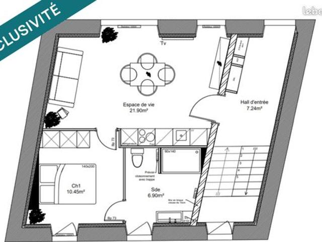 Appartement vente à Quimper, Bretagne