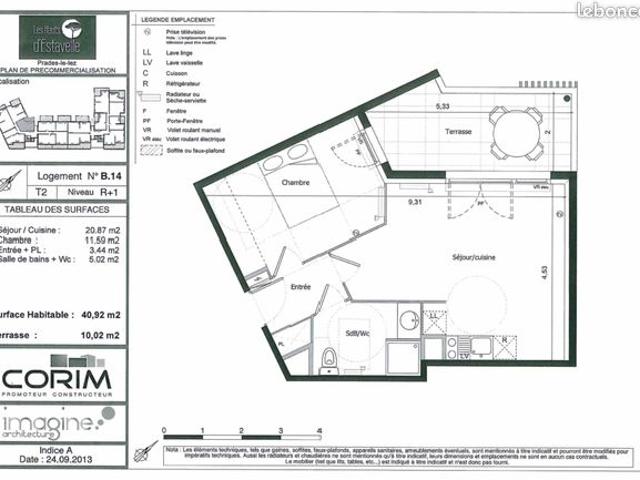 Appartement vente à Montpellier, Prades-le-lez