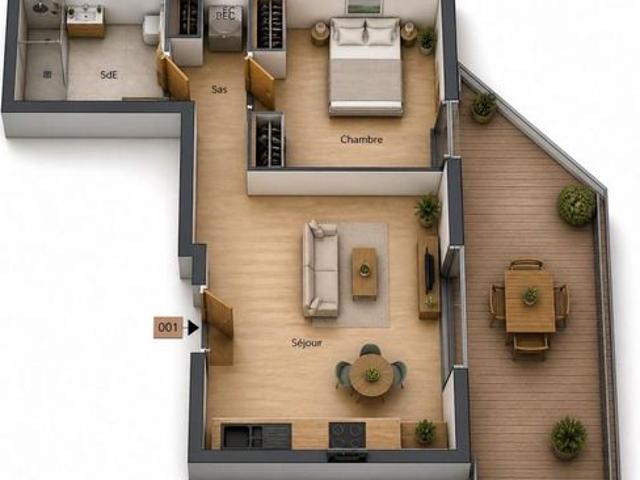 Appartement vente à Saint-Nazaire, Saint-nazaire