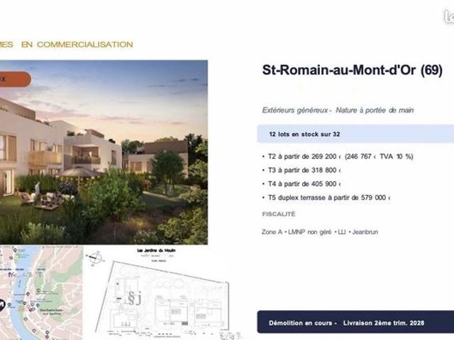 Appartement vente à Lyon, Métropole de Lyon