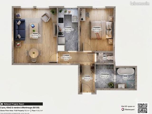 Appartement vente à Antony, Montrouge