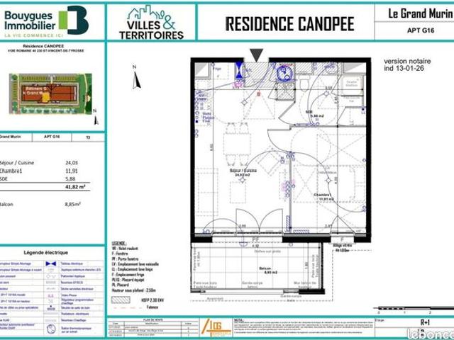 Appartement vente à Dax, Saint-vincent-de-tyrosse