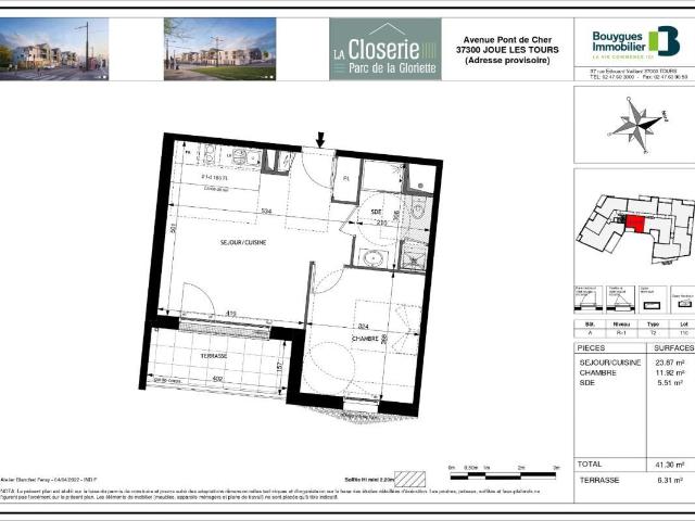 Appartement location à Tours, Joué-lès-tours