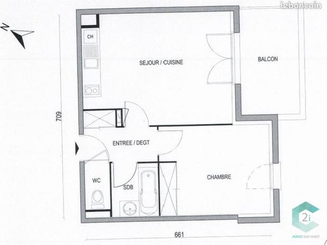 Appartement vente à Toulouse, Fonbeauzard