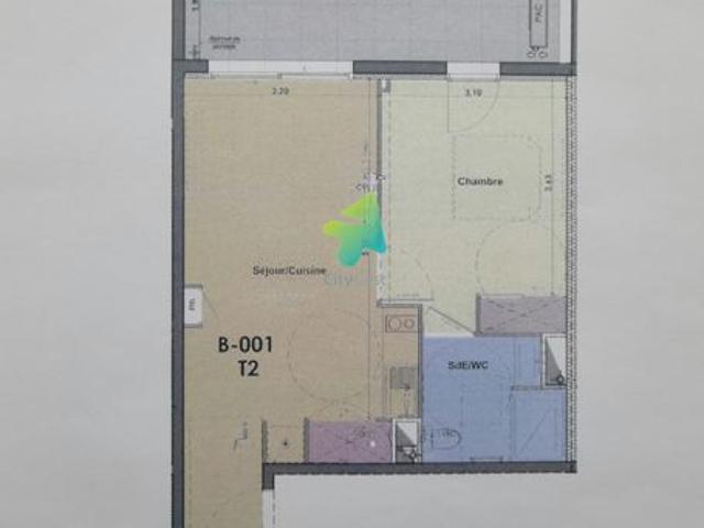 Appartement vente à Metz, Fleury