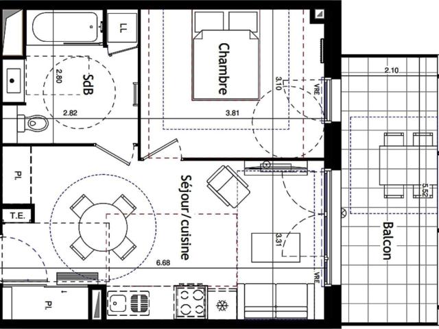 Appartement vente à Béziers, Vendres