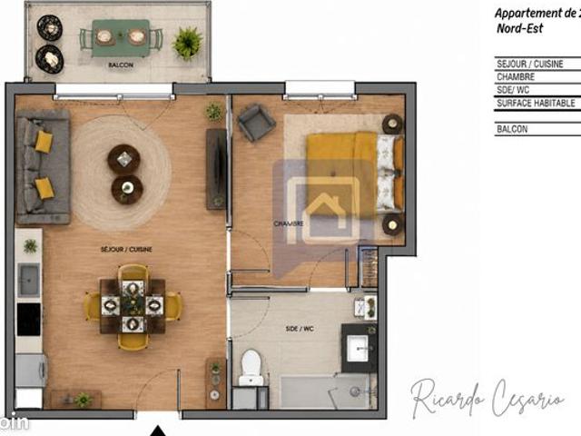 Appartement vente à Quimper, Bretagne