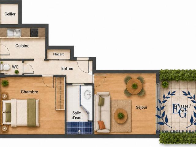 Appartement vente à Les Aubes, Montpellier