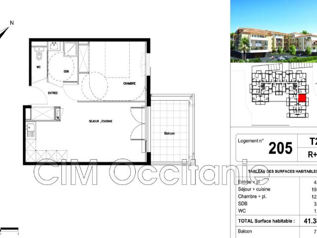 Appartement location à Montpellier, Juvignac