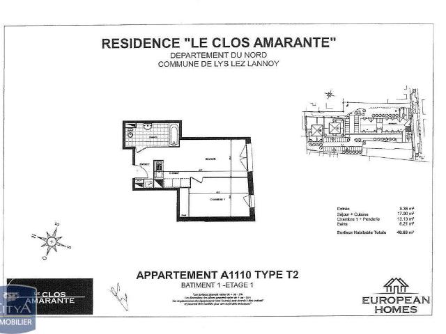 Appartement location à Lille, Lys-lez-lannoy