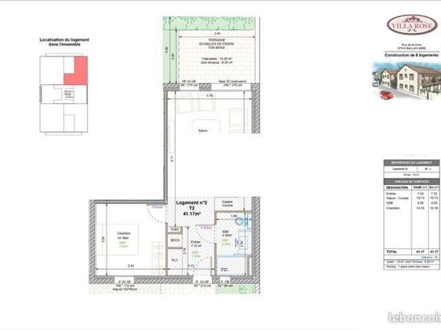 Appartement vente à Tours, Ballan-miré
