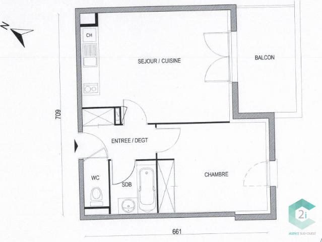Appartement vente à Toulouse, Fonbeauzard