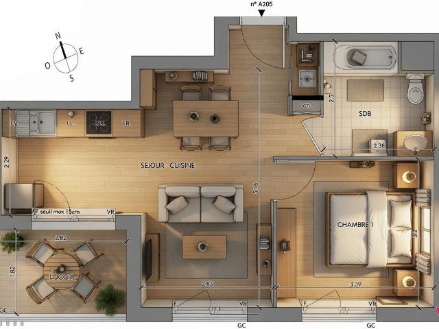 Appartement vente à Albertville, Ugine