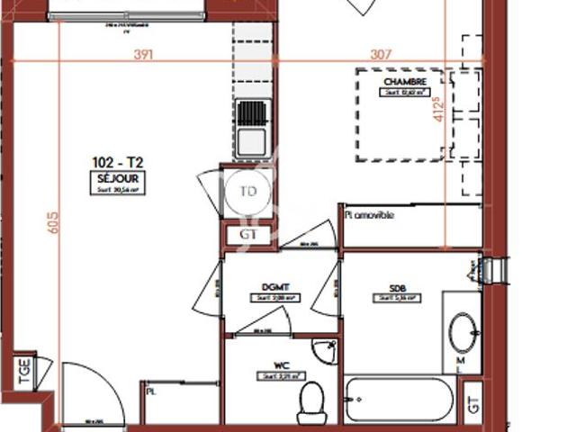 Appartement vente à Toulouse, Tournefeuille