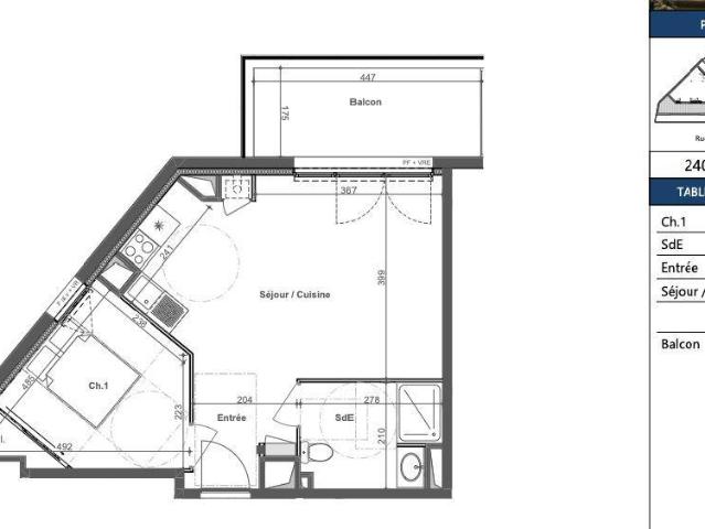 Appartement vente à Les Sables-d'Olonne, Challans
