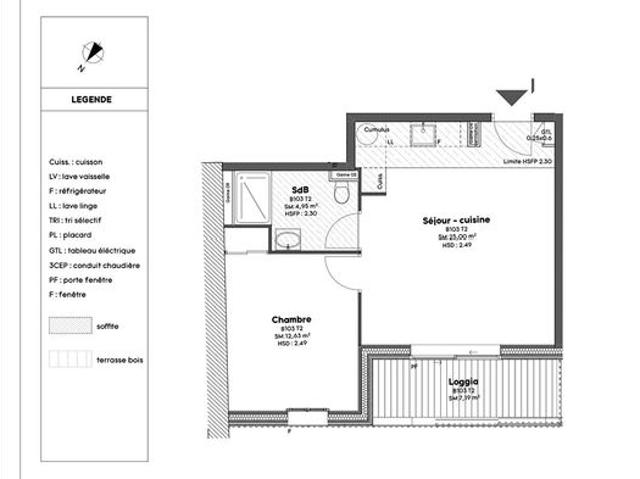 Appartement vente à Pontarlier, Sarrageois