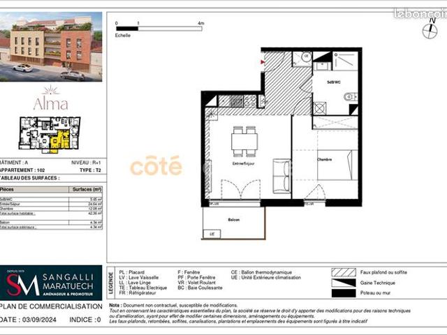 Appartement vente à Muret, Labarthe-sur-lèze