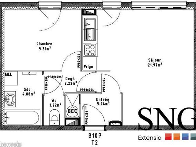 Appartement vente à Condom, Saint-léonard