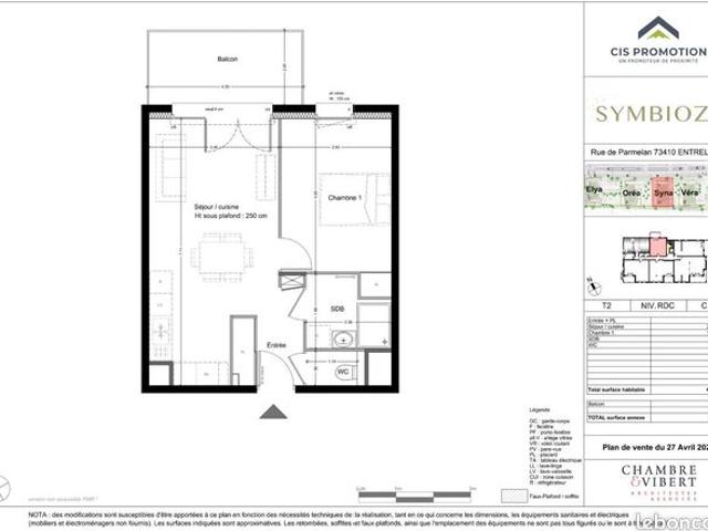 Appartement vente à Chambéry, Auvergne-Rhône-Alpes