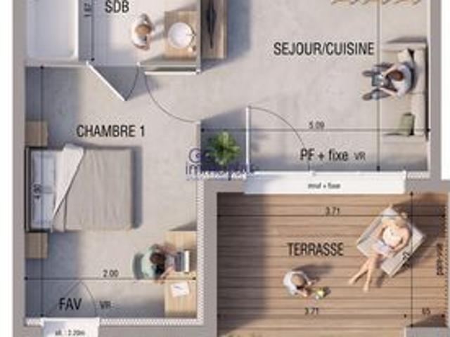 Appartement vente à Chambéry, Auvergne-Rhône-Alpes