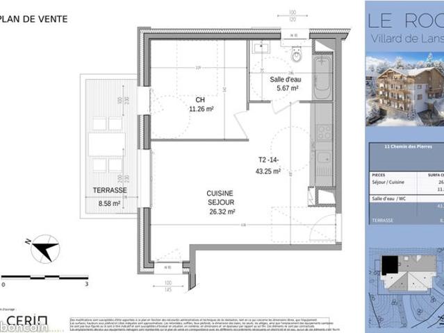 Appartement vente à Villard-de-Lans, Isère