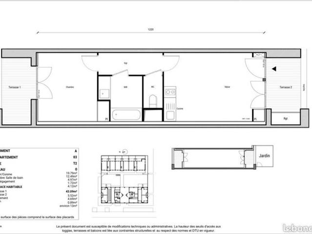 Appartement vente à Palaiseau, Gif-sur-yvette