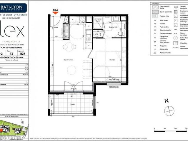 Appartement vente à Châlons-en-Champagne, Francheville