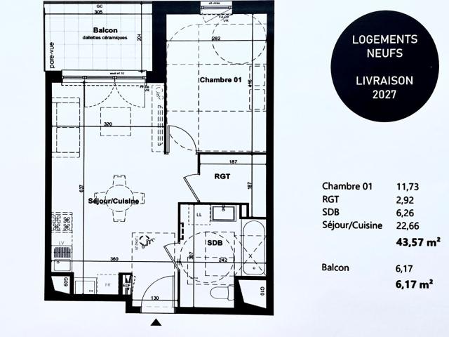Appartement vente à La Tour-du-Pin, Bourgoin-jallieu