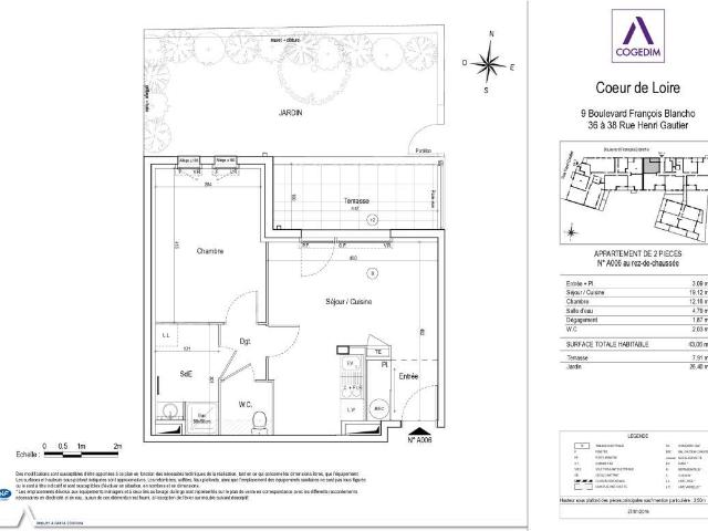 Appartement location à Nantes, Couëron